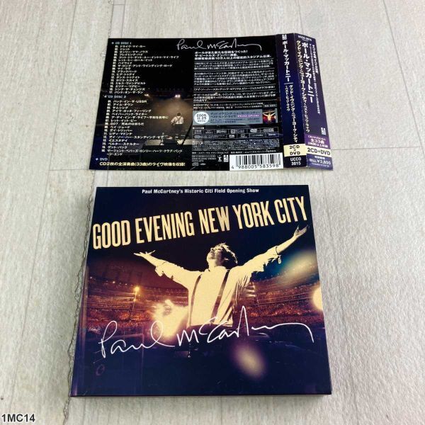 1MC14 音楽CD / ポール・マッカートニー / グッド・イブニング・ニューヨーク・シティ / 2CD+DVD拍卖