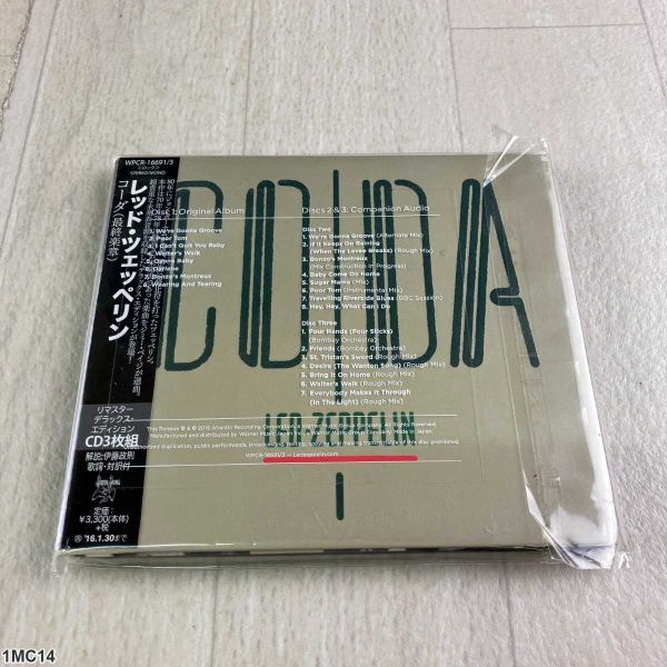 1MC14 CD / レッド・ツェッペリン / CODA / リマスターエディション / 3枚組セット拍卖