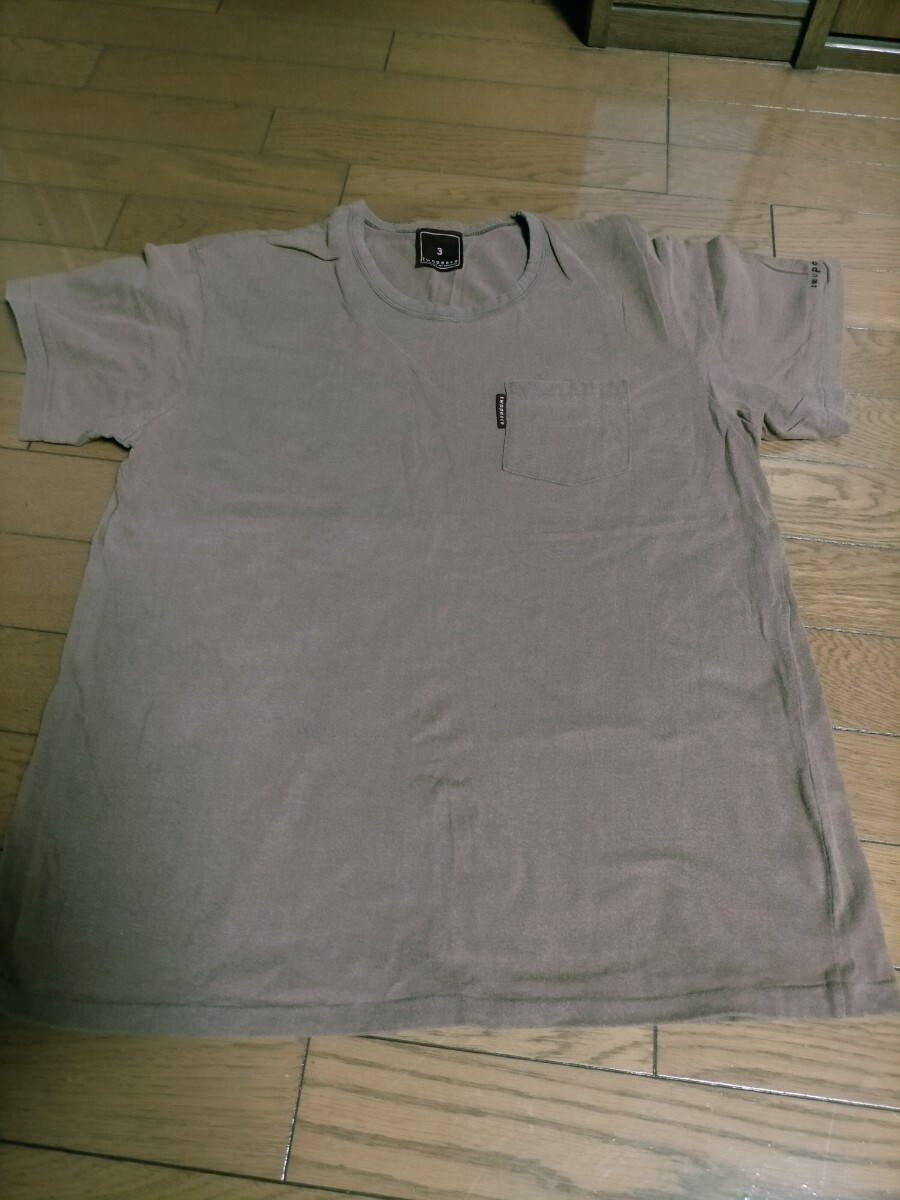 twopeace Tシャツ セミ刺繍 L 半袖Tシャツ 茶色拍卖