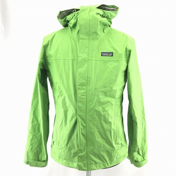 パタゴニア★トレントシェルジャケット/ナイロンジャケット【XS/緑】ナイロン100%/防水/ロゴワッペン/patagonia◆BA655L拍卖