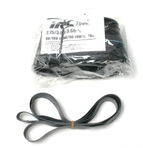 IRCチューブ +リムバンドセット 90/90-19,80/100-19 TR4拍卖