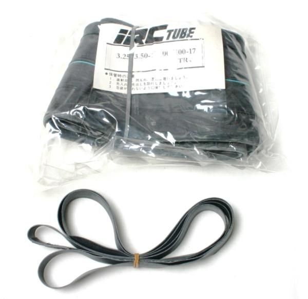 IRCチューブ +リムバンドセット 100/100-17, 110/90-17 TR4拍卖