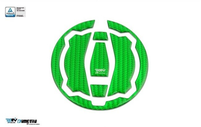 ★DIMOTIV di-cgtcp-ka-04-d タンクキャップパッド グリーン色 Z650, Ninja650, Z400, Ninja400, Z900, Z H2拍卖