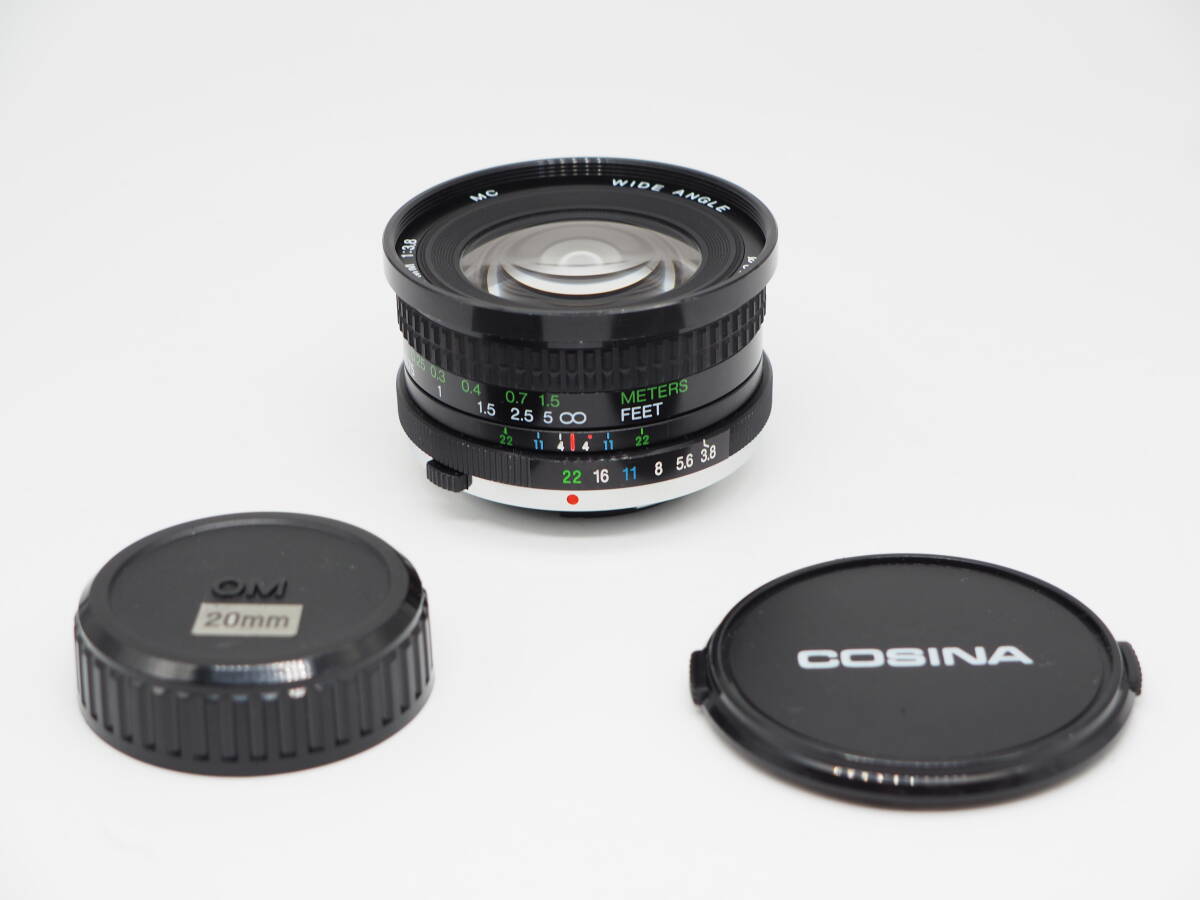 COSINA コシナ 20mm f3.8 MC WIDE ANGLE拍卖