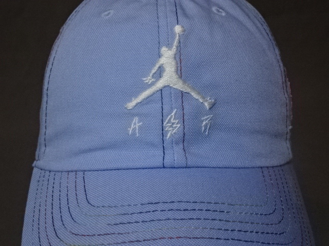 激レア USA購入 ナイキ ジョーダンブランド【NIKE JORDAN BRAND】x【J. Balvin】J・バルヴィン コラボ ジャンプマン ロゴ刺繍CAP 中古良品拍卖