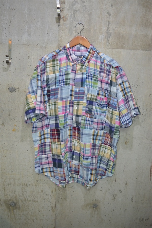シュプリーム グッドイナフ Supreme GOODENOUGH 背ロゴ パッチワーク 半袖 シャツ L 25SS EXCLUSIVE OF DECORATION D9075拍卖