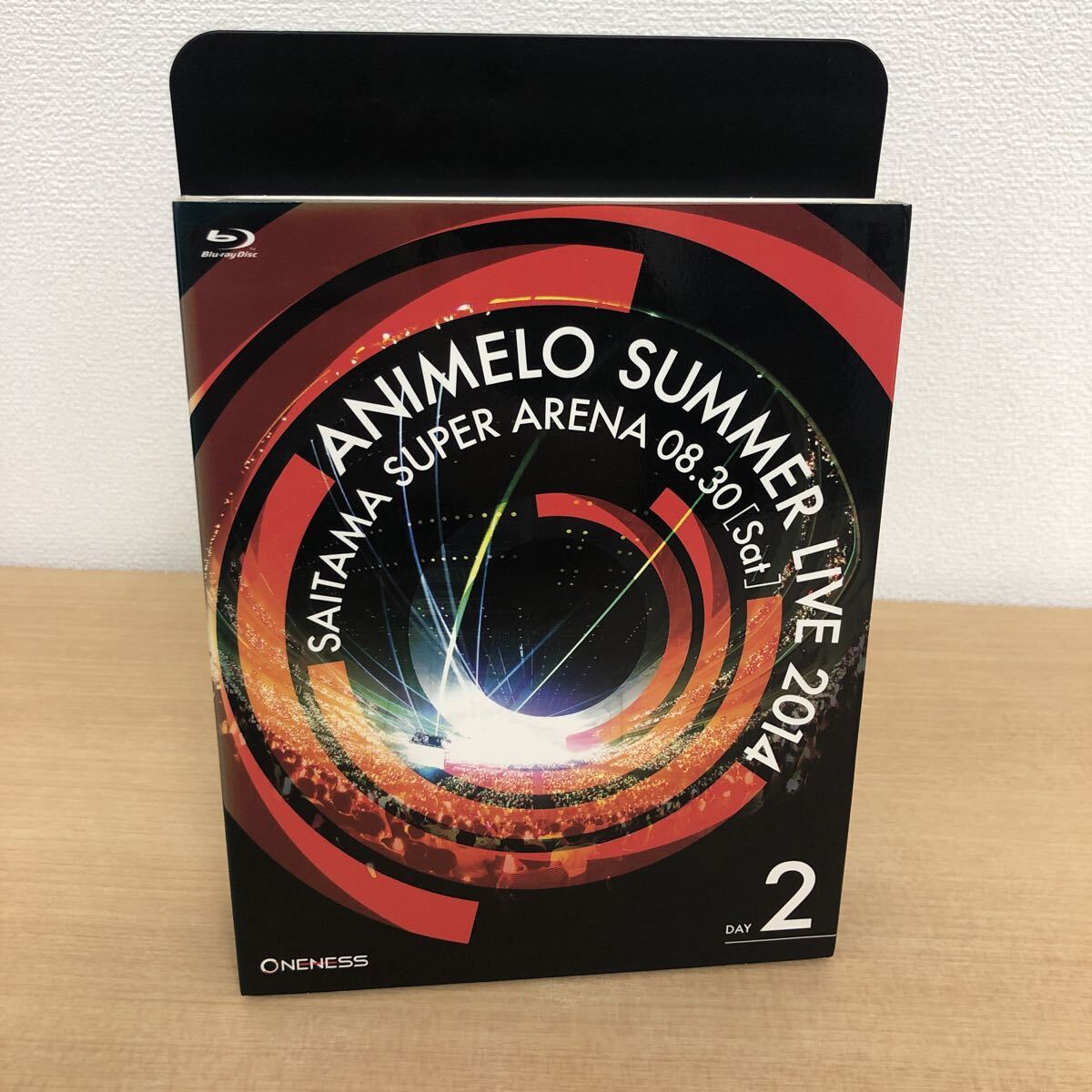 Y0909B ANIMELO SUMMER LIVE 2014 ONENESS 08.30 DAY2 Blu-ray セル版 2枚組 アニサマプロジェクト ランティス BANDAI 拍卖