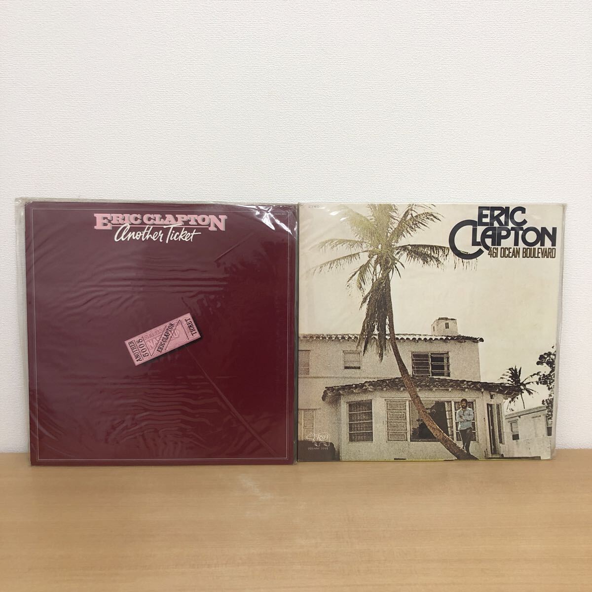 Y0922A エリック・クラプトン ERIC CLAPTON'S LP レコード 2巻セット アナザー・チケット/レインボー・コンサート/28MW 0006/MW 2098/拍卖
