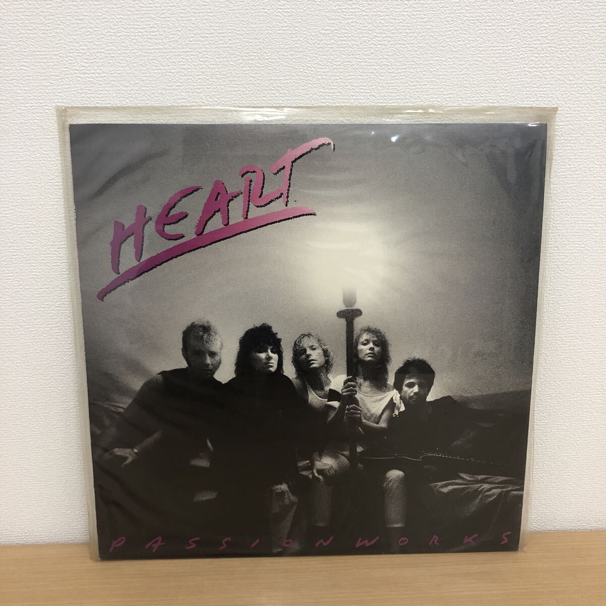 Y0925A ハート パッションワークス Heart PASSION WORKS LP レコード 253P-462 国内盤 ライナー付き 洋楽 EPIC SONY 拍卖