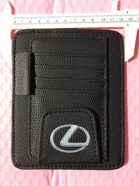 送料無料!さりげなく!LEXUS レクサスロゴ サンバイザーカードホルダー LC500 LS500 LX570 RX500 NX200 UX350 RCF IS300 ES300拍卖