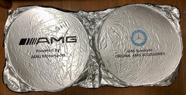 送料無料!車内の暑さ対策に!さりげなく ///AMGロゴ サンシェード 安心の国内発送! A43 C63 CLS GLA Cクラス SLK E63 ゲレンデ拍卖