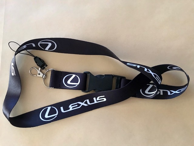 LEXUS レクサスロゴ 黒 ネックストラップ 送料サービス LBX LC500 LX570 RX300 IS500 ES300 GS300 RX500 UX200 NX300 RCF拍卖