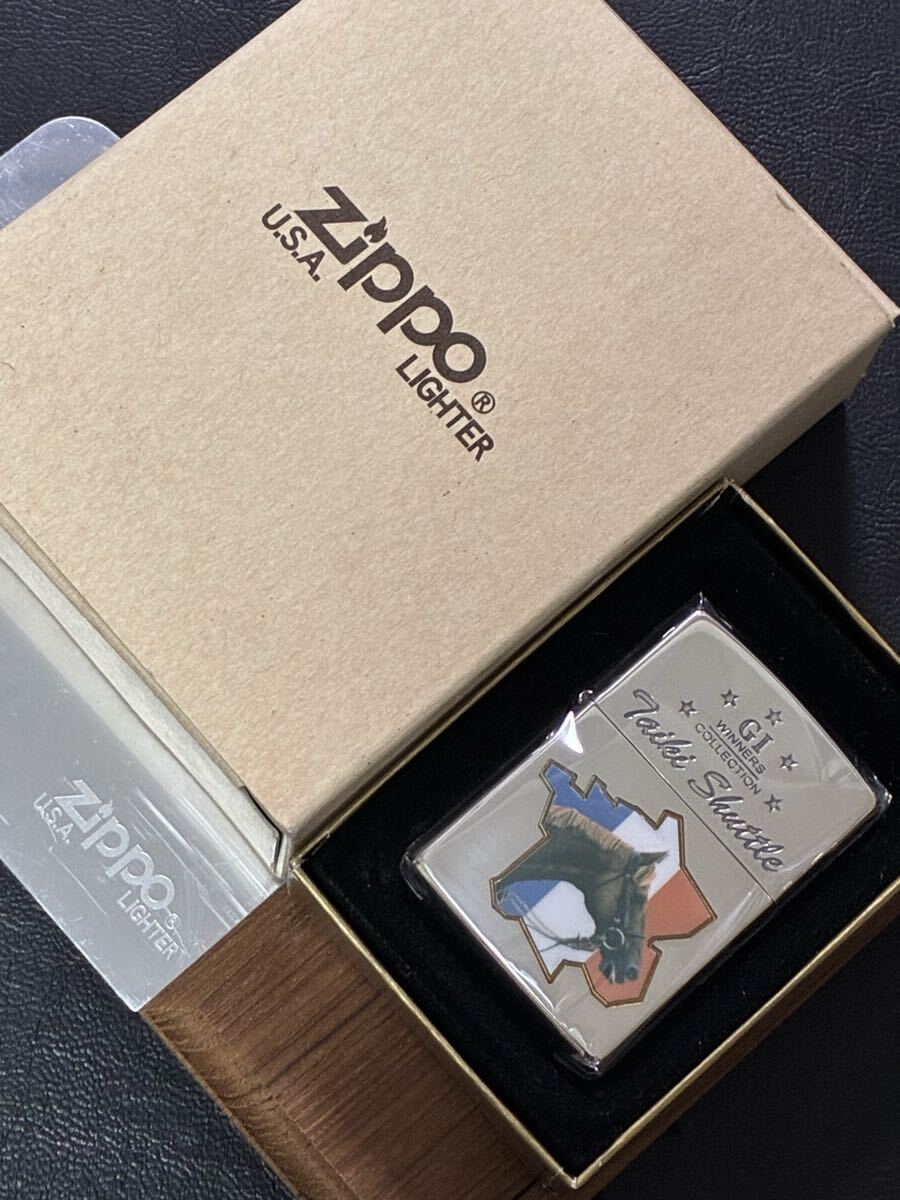zippo タイキシャトル 限定品 両面デザイン ヴィンテージ 1998年製 Taiki Shuttle G1 シリアルナンバー NO. 0357 専用ケース 保証書付き拍卖