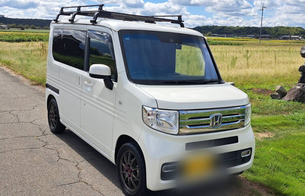☆N-VAN☆COOLターボHondaSENSING☆車検9年3月迄☆新車のようなコンディションです!☆エンジンスターターなど装備超充実☆CVT絶好調☆拍卖