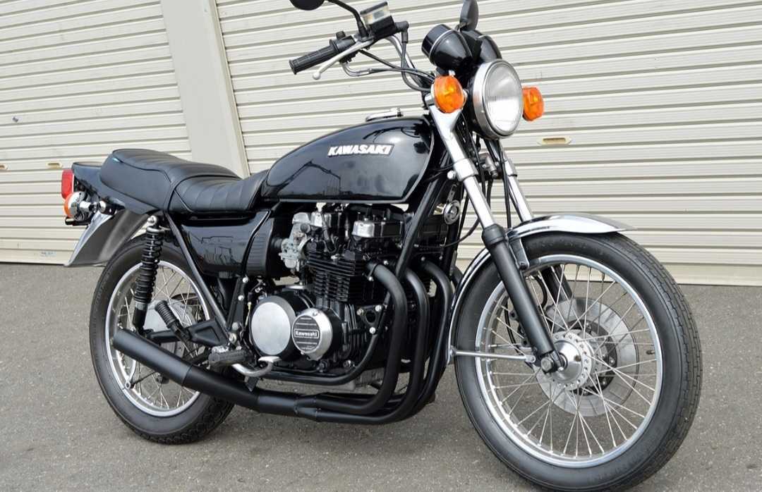 受注生産 Z650 KZ650 ザッパー ショート管 ブラック マフラー KZ650B Z650Four 拍卖