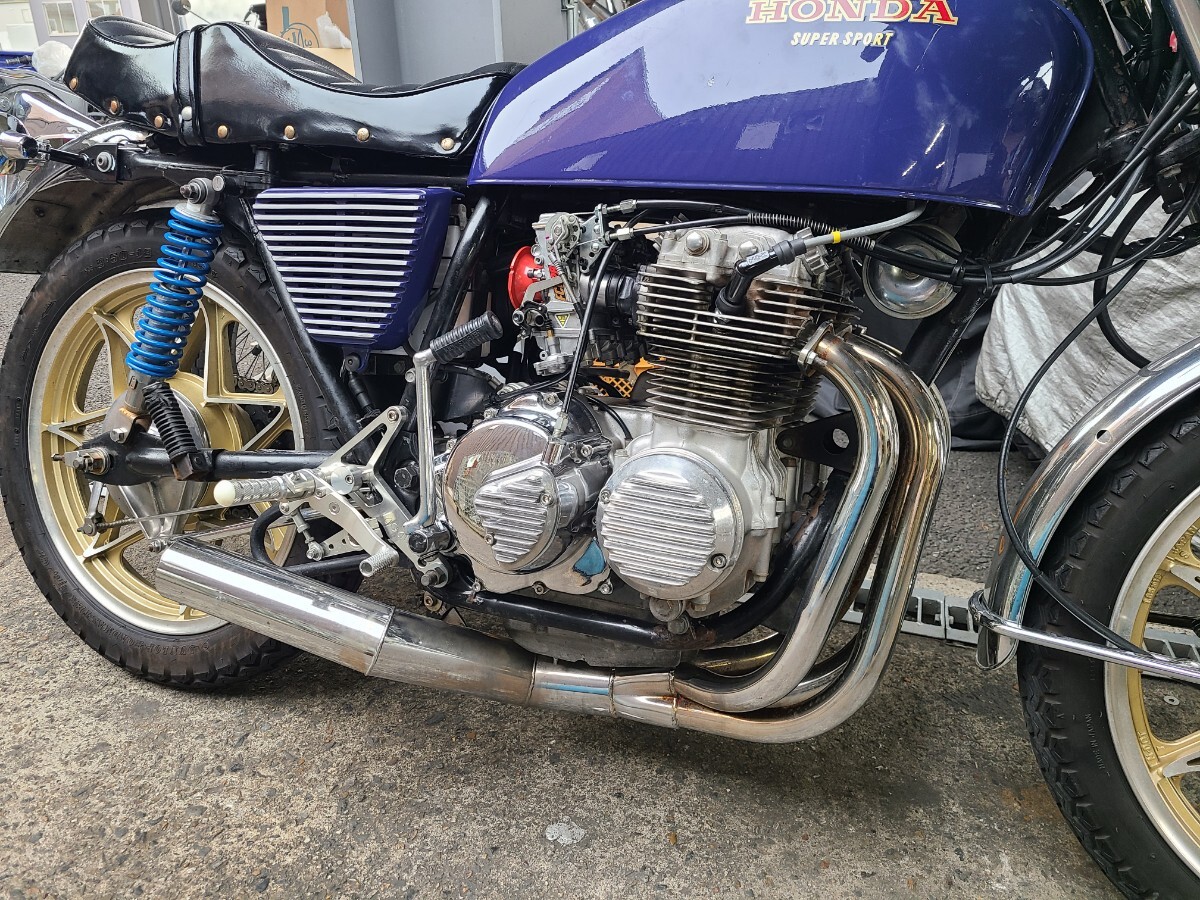 受注生産 旧CB400F マフラー メッキ ショート菅 ヨンフォア CB400FOUR 新品 国内生産 398 408拍卖