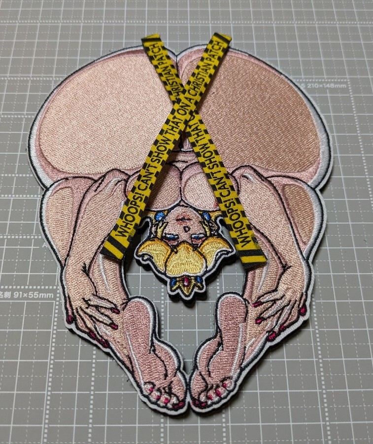 プリンセス ブロンド 刺繍パッチ拍卖