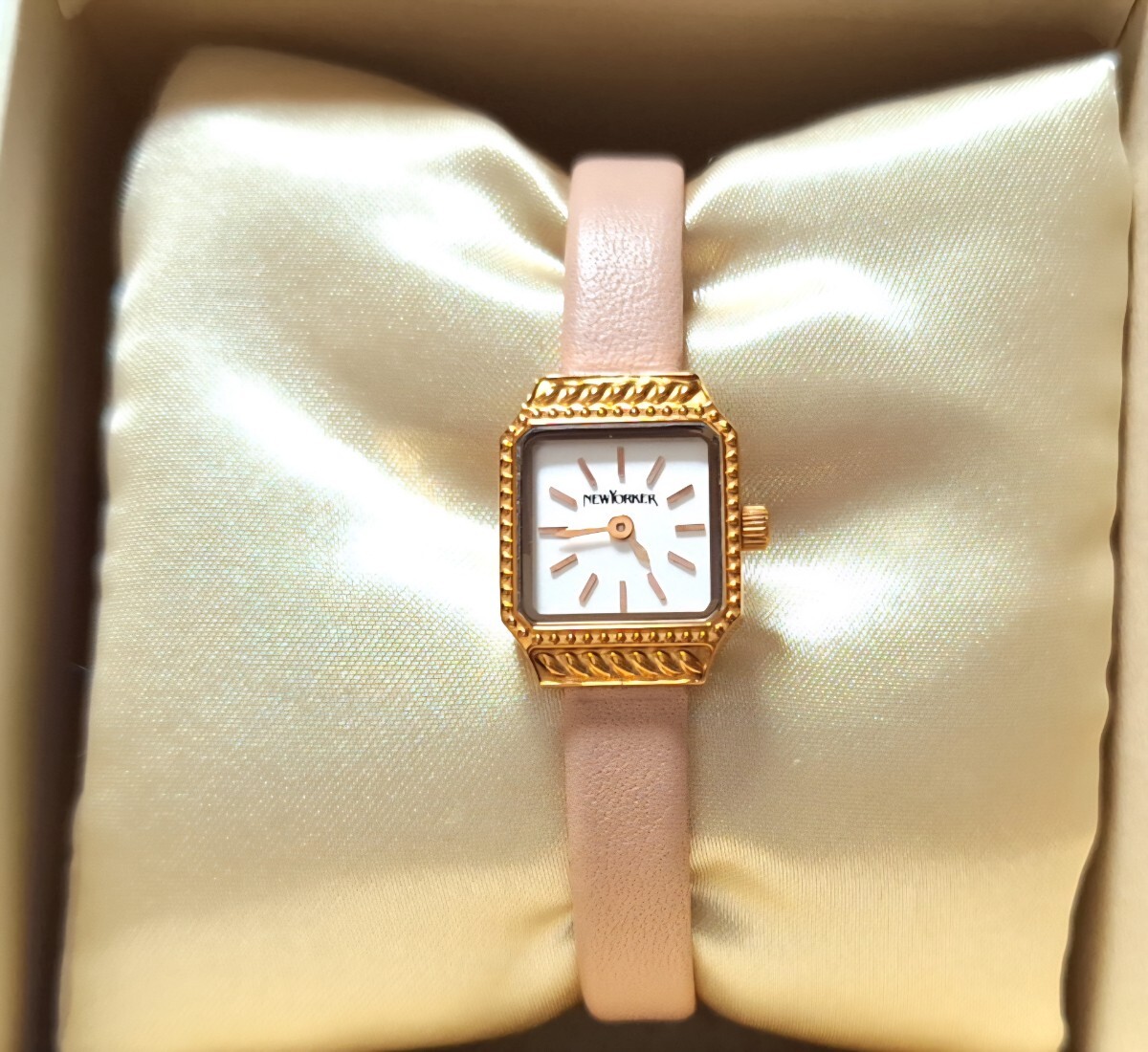 NEWYORKER ニューヨーカー レディースウォッチ 腕時計 ピンク拍卖