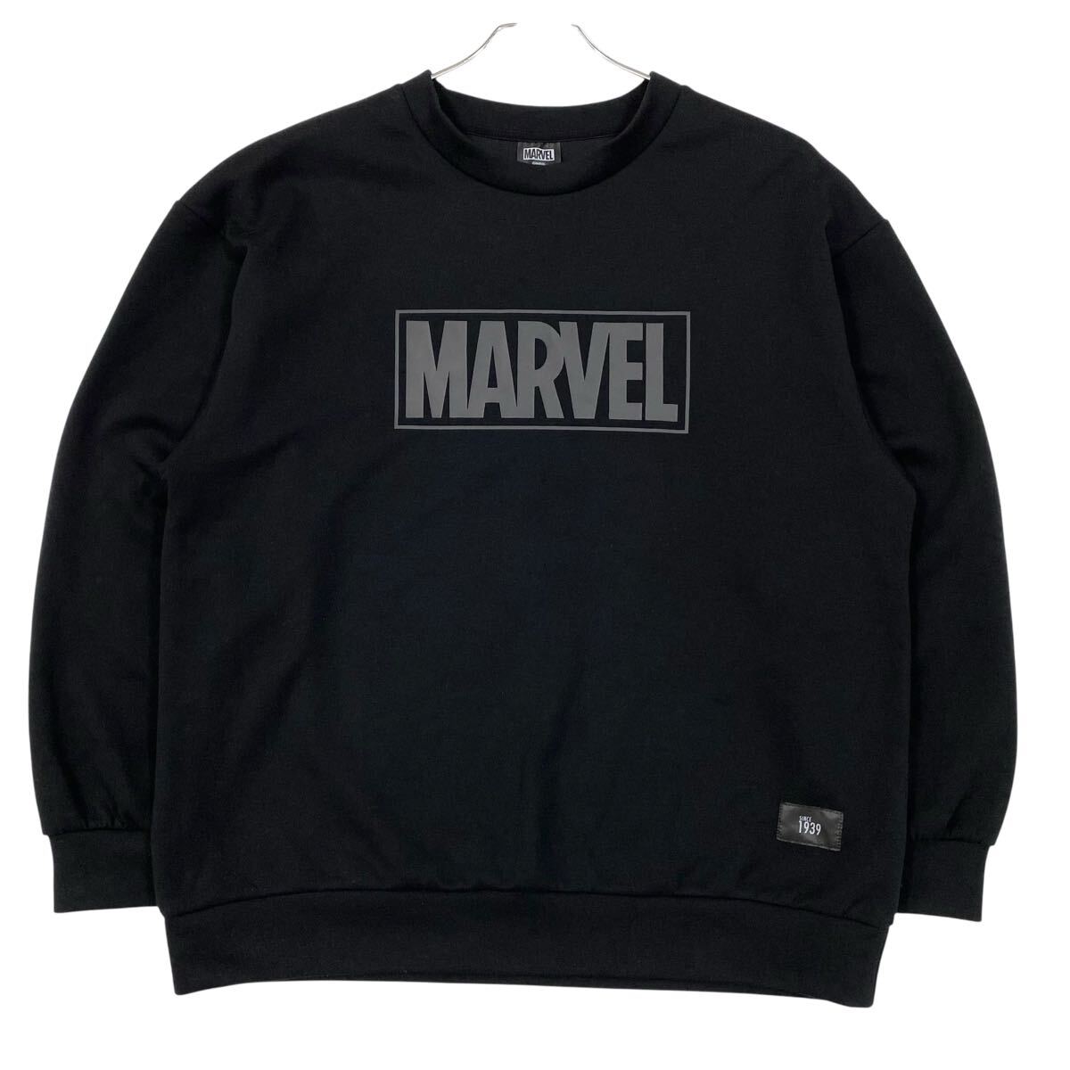 GU(ジーユー)スウェット トレーナー MARVEL メンズM ブラック拍卖