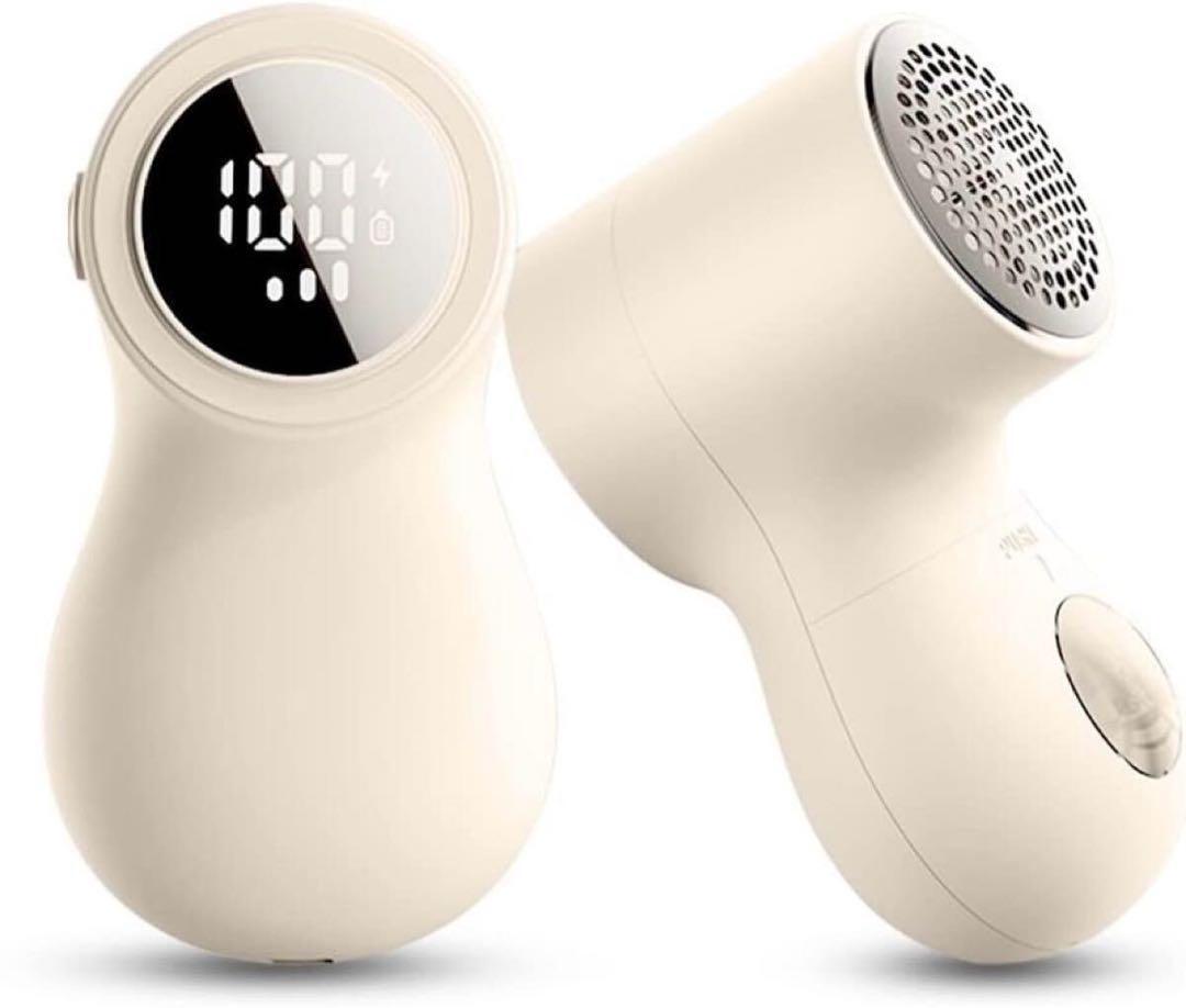 ★けだまとり 電動 毛玉取り機 毛玉クリーナー強力6枚刃・LCD液晶ディスプレイ拍卖