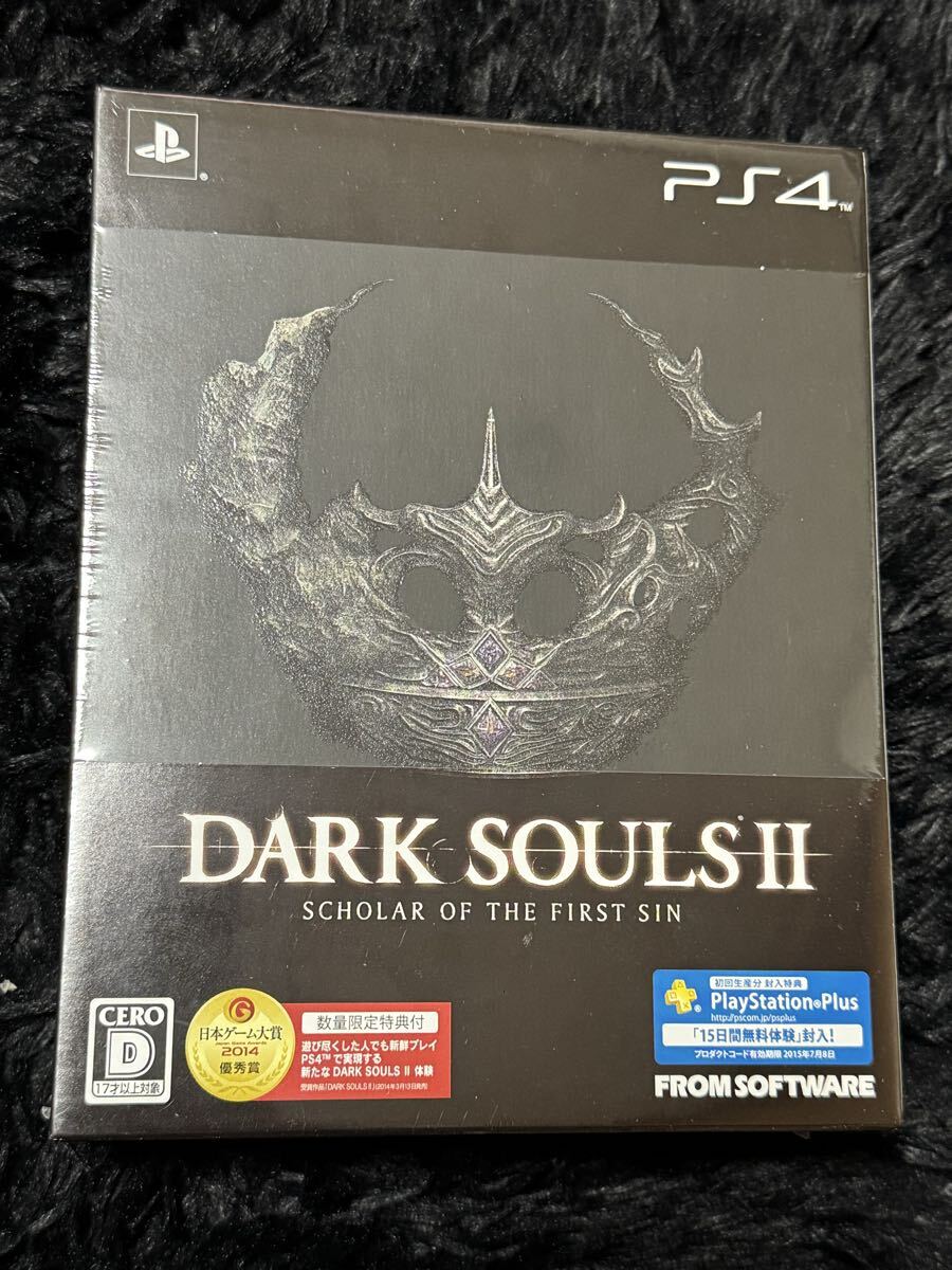 新品未開封 PS4 DARK SOULS II ダークソウル2 数量限定特典付拍卖