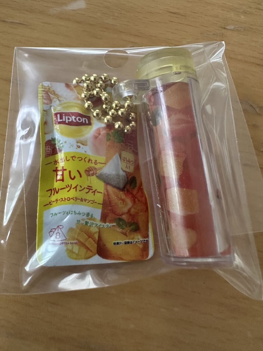 リプトン  ミニチュアチャーム  Lipton miniature charm フルーツインティー バンダイ拍卖