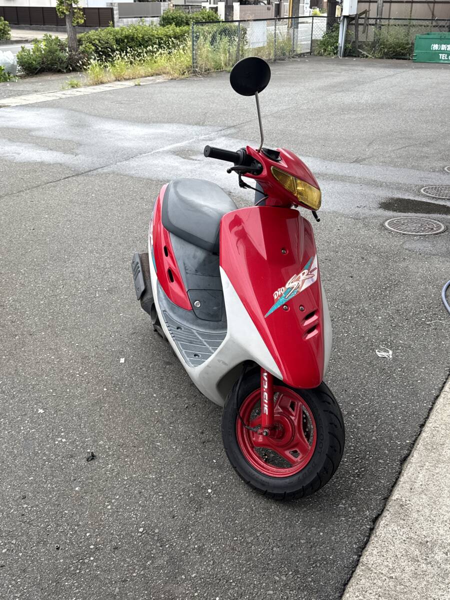 タイヤ新品 AF28 DIO SR 希少な赤 ディオ拍卖