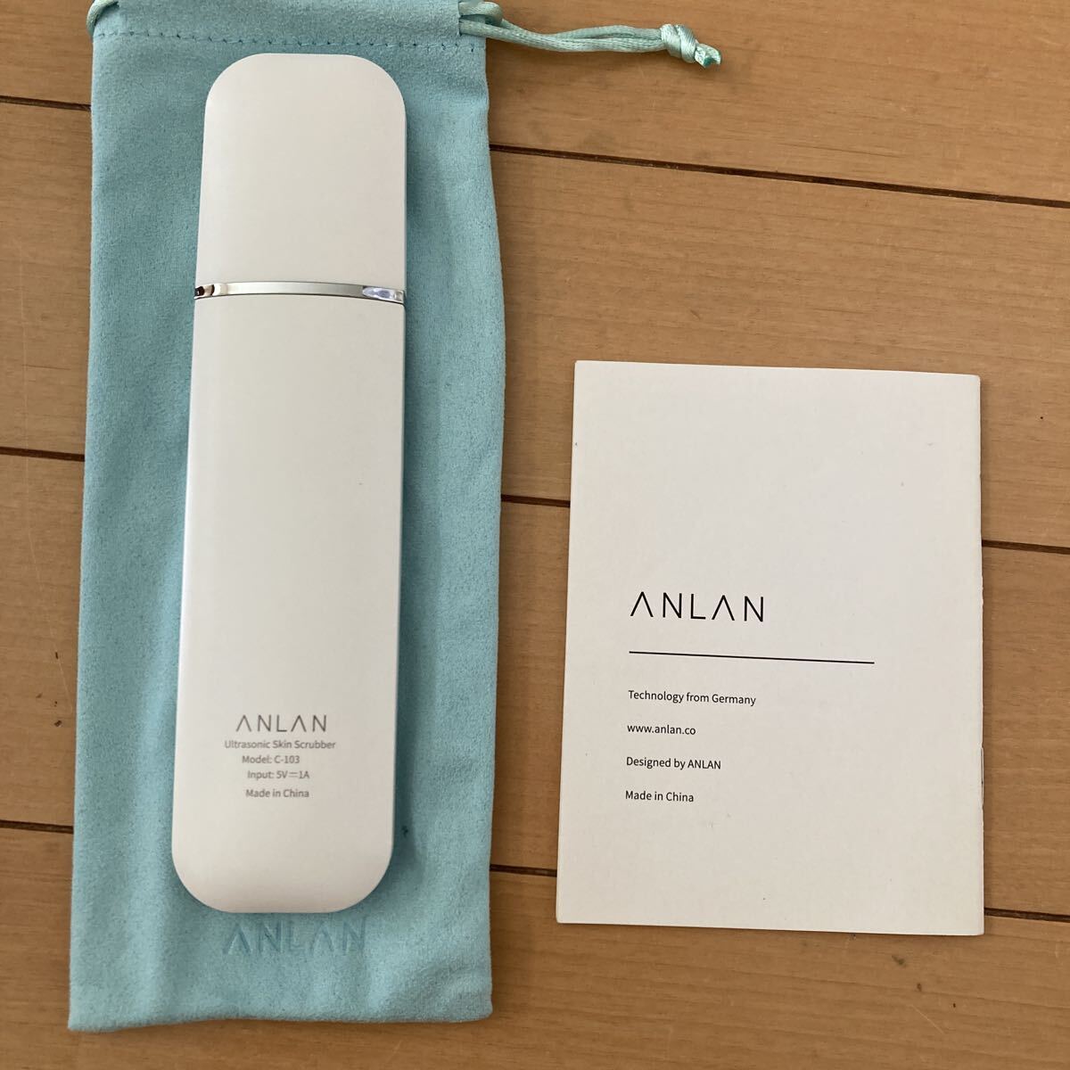 ★ANLAN 超音波ウォーターピーリング★ コスメ クレンジング 韓国★美顔器 日本語説明書付★拍卖