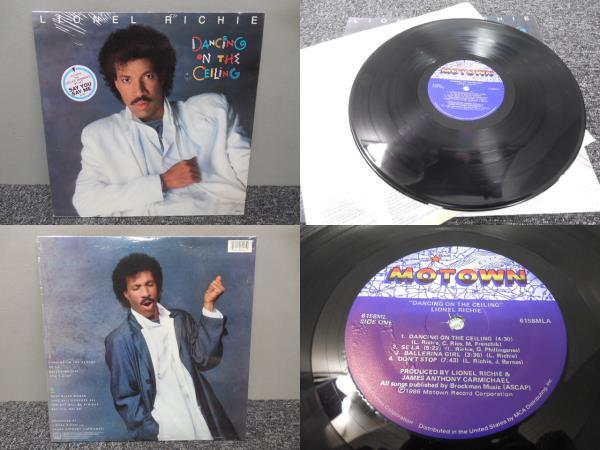 LIONEL RICHIE・ライオネル・リッチー / DANCING ON THE CEILING (輸入盤) LP盤・6158MLA拍卖
