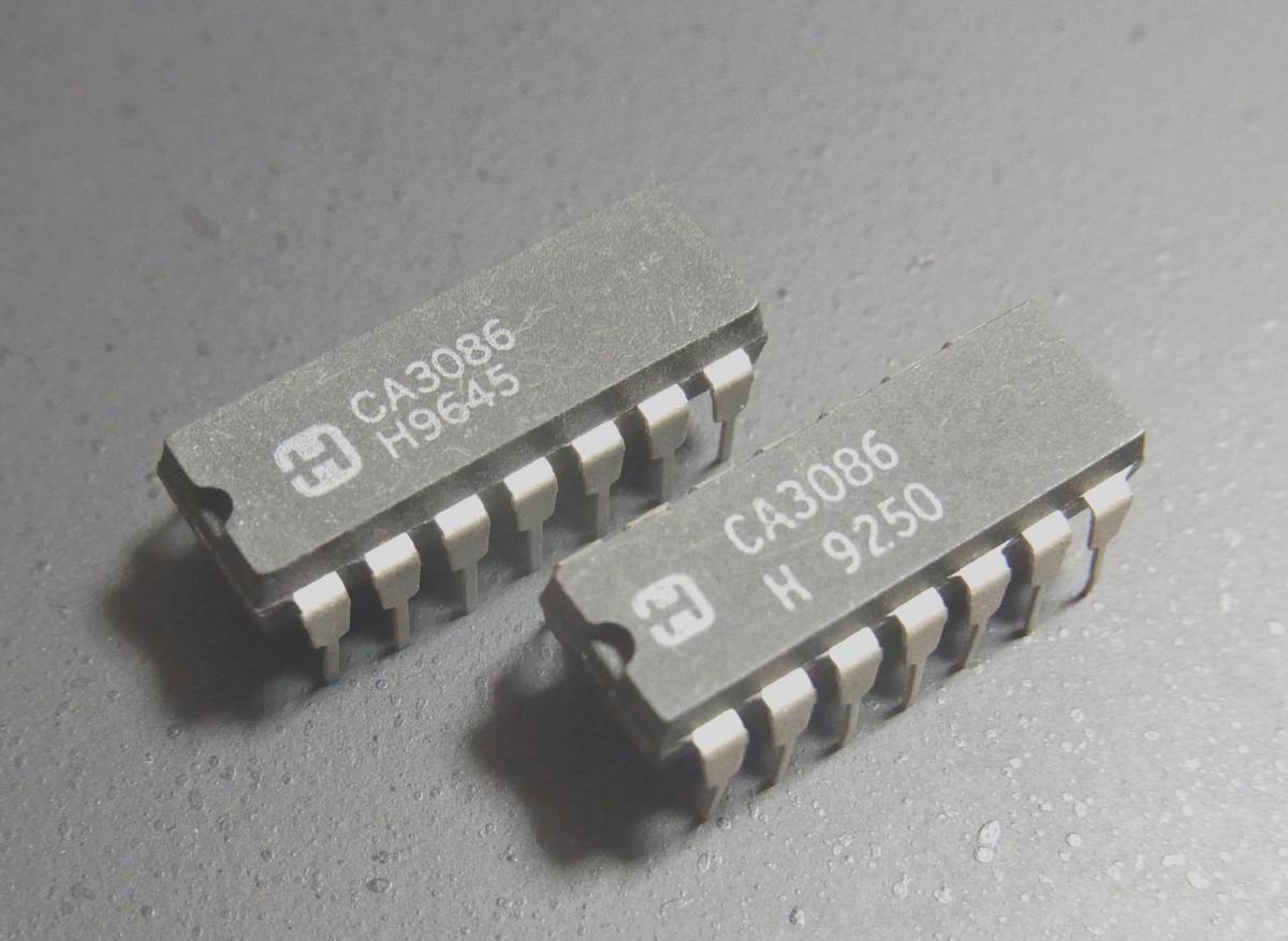 CA3086 NPNトランジスターアレイ 2個一組 長期保管品拍卖