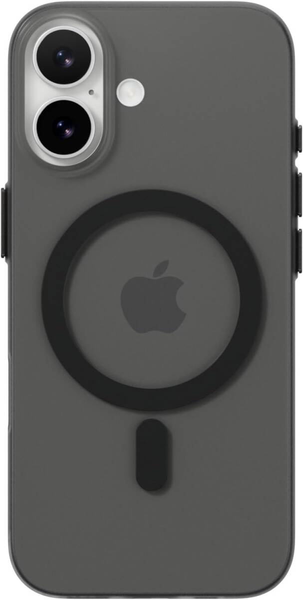 MagEasy iPhone 17ケース MagSafe 対応 薄型 クリア スマホケース 極薄 マグセーフ 透明 Lyte M ミッドナイト拍卖