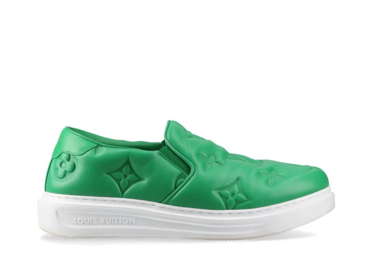 新品未使用ルイヴィトンVUITTONビバリーヒルズスリッポンスニーカー 7,5 ジャケットコートスウェットシャツパンツバッグ拍卖