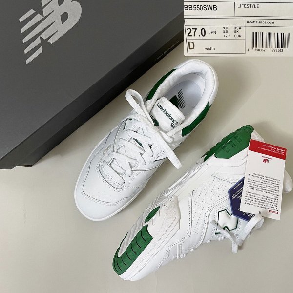 【国内正規品 定価17,600円】新品 NEW BALANCE ニューバランス BB550SWB BB550 ローカット スニーカー バスケットボール シューズ US9 27cm拍卖
