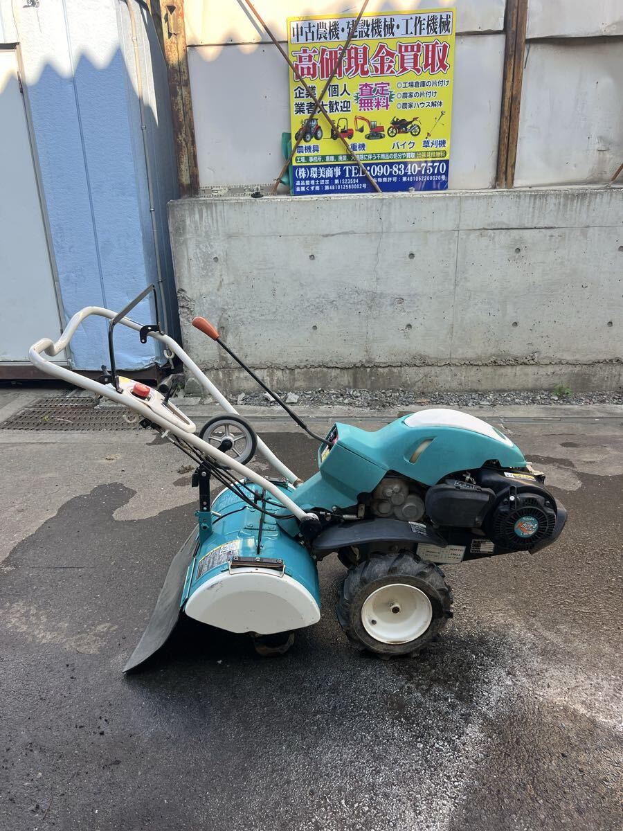 クボタ 管理機 TR6000 陽菜最大6.2馬力 耕運幅約550mm 耕運機 耕耘機正転逆転 中古 引き取り限定長野市拍卖