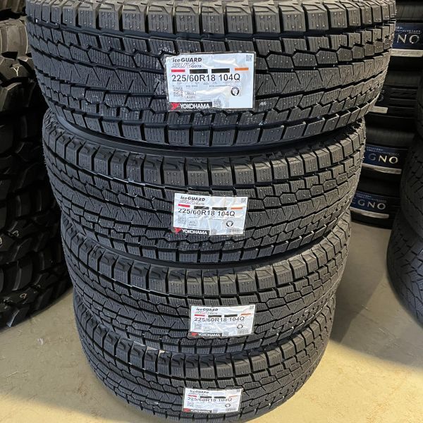 新品 2025年製~ YOKOHAMA ICE GUARD SUV 225/60R18 4本 価格 ヨコハマ アイスガード G075 正規品 個人宅OK 最短当日発送 送料無料拍卖