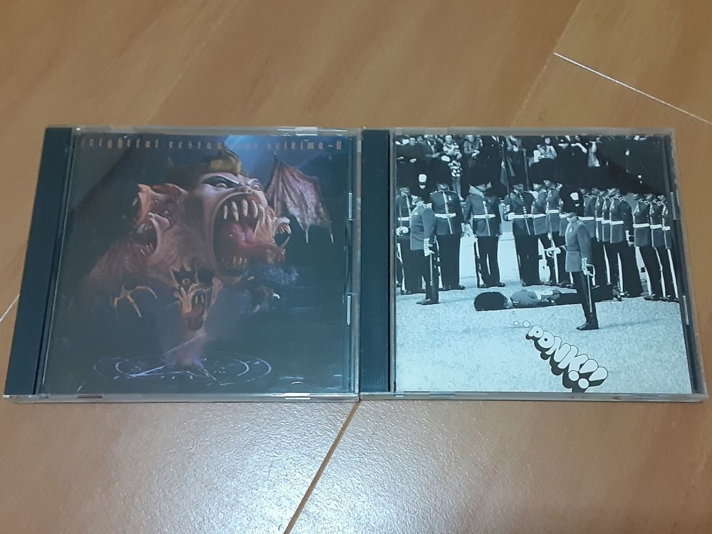 聖飢魔II「恐怖のレストラン」「PONK!!」CD2枚セット拍卖