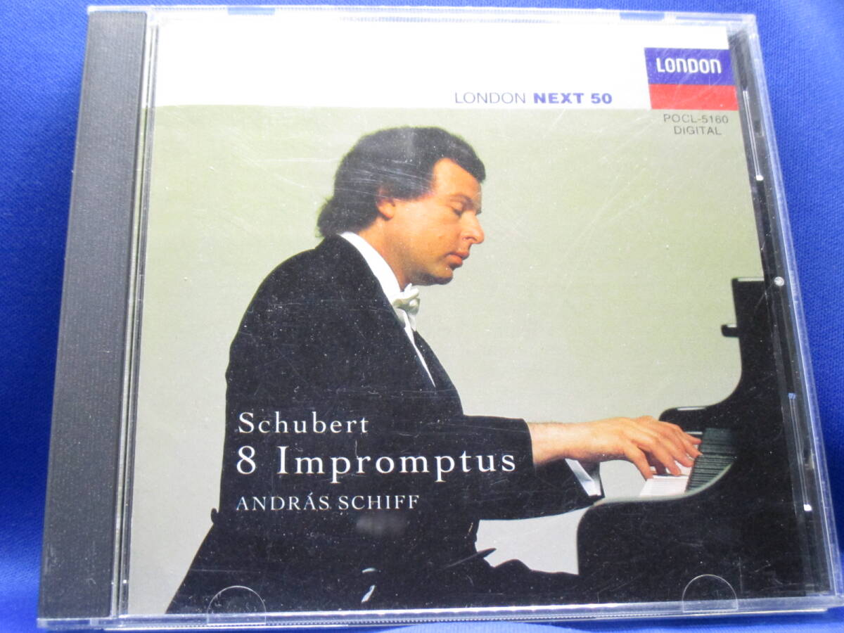 M5■中古 アンドラーシュ・シフ シューベルト 即興曲集拍卖