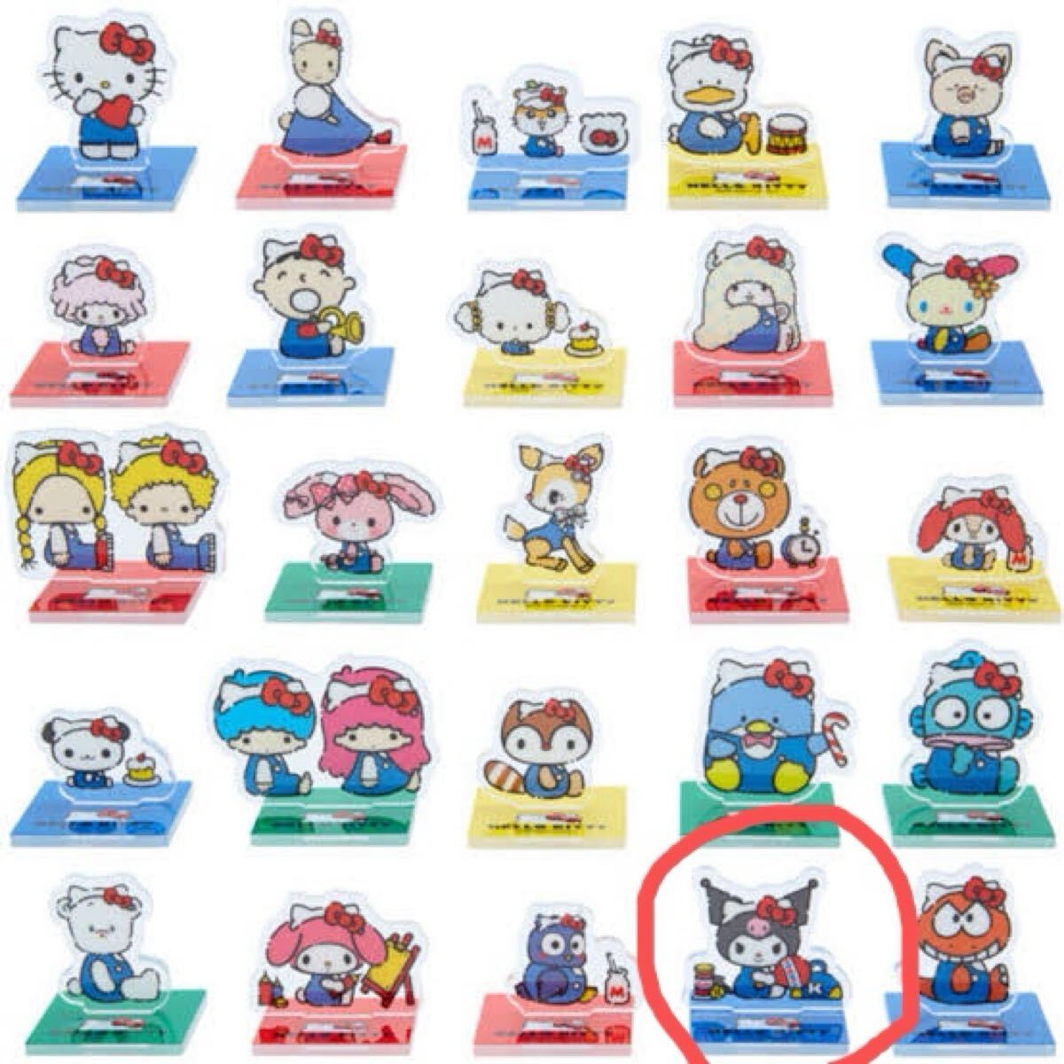 サンリオキャラクターズ シークレットミニアクリルスタンド B クロミ拍卖