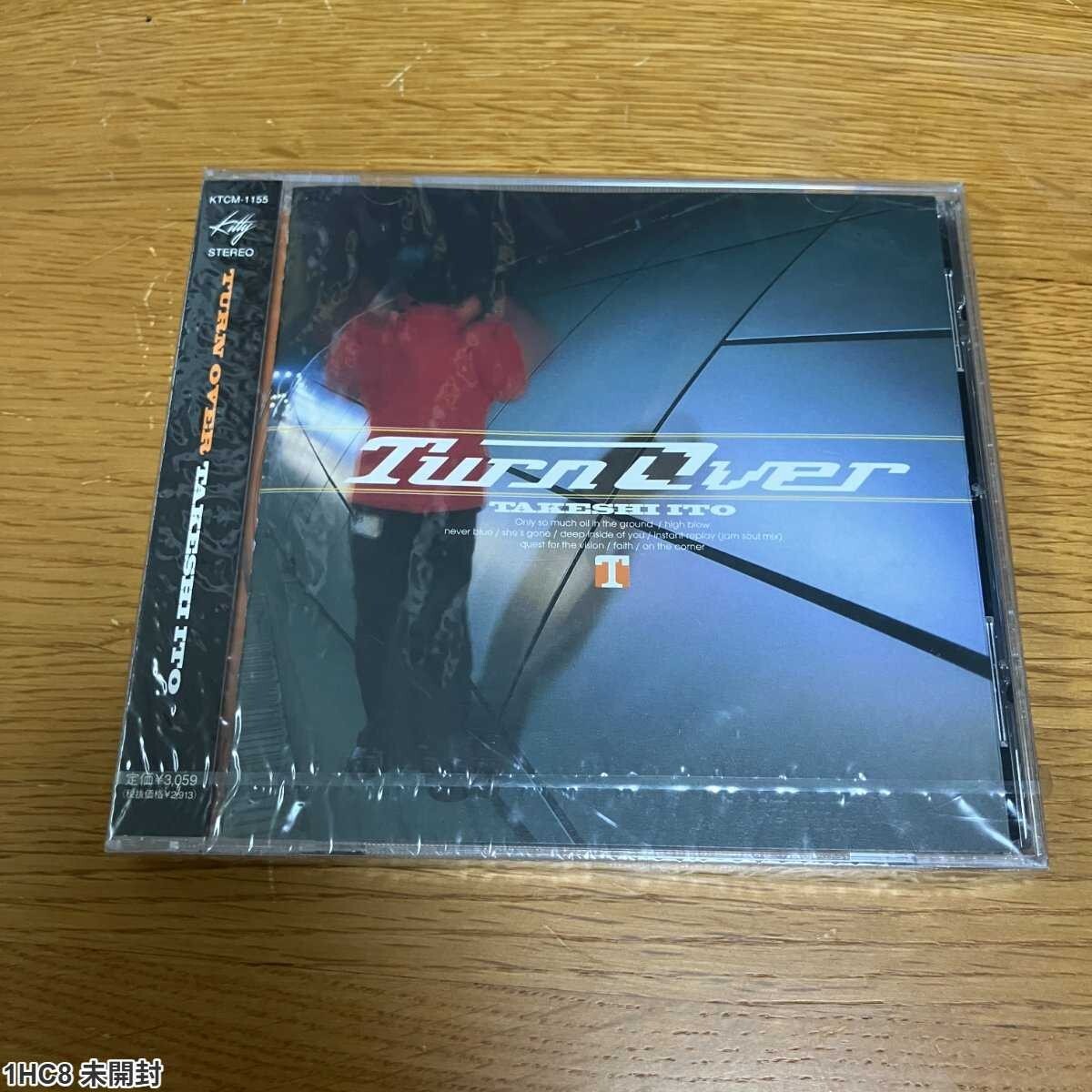1HC8 未開封 CD / Turn Over / TAKESHI ITO / Kitty Records拍卖