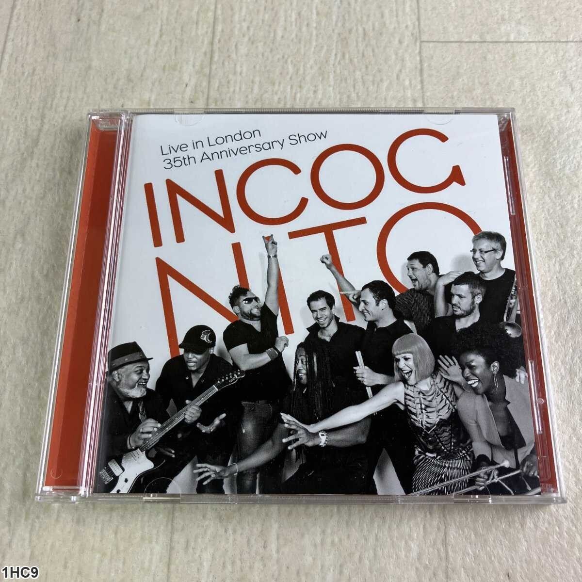 1HC9 CD / Incognito / Live in London 35th Anniversary Show / インコグニート拍卖