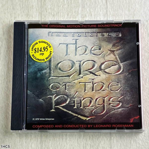 1HC5 CD / The Lord of the Rings サウンドトラック / Leonard Rosenman拍卖