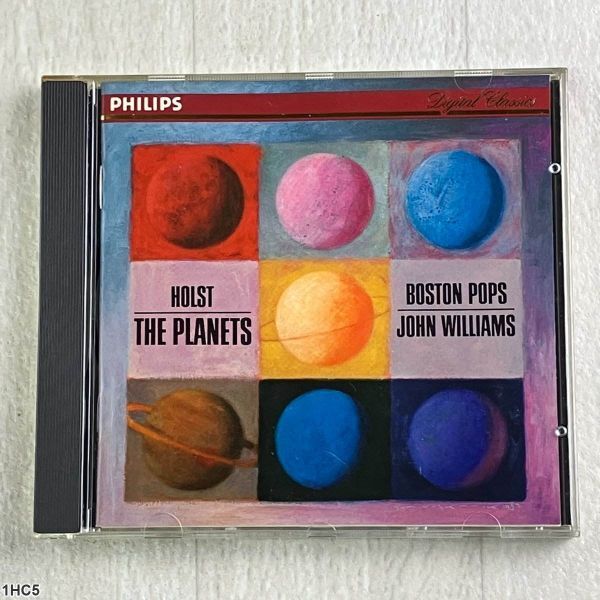 1HC5 CD / グスターヴ・ホルスト / 惑星 / ボストン・ポップス / ジョン・ウィリアムズ / Philips拍卖