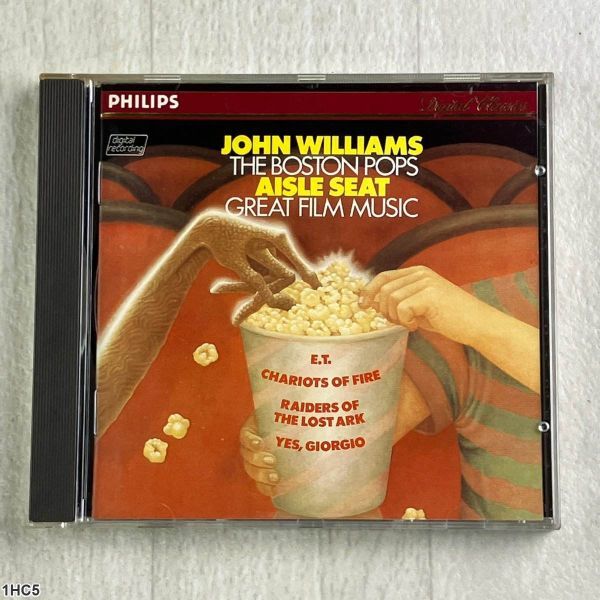 1HC5 CD / ジョン・ウィリアムズ / ボストン・ポップス / Aisle Seat / フィリップス拍卖