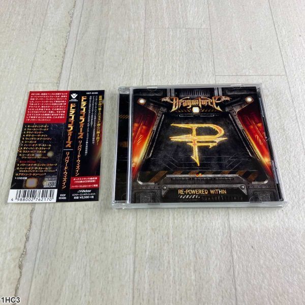 1HC3 CD / DragonForce / Re-Powered Within / ドラゴンフォース / ビクターエンタテインメント拍卖