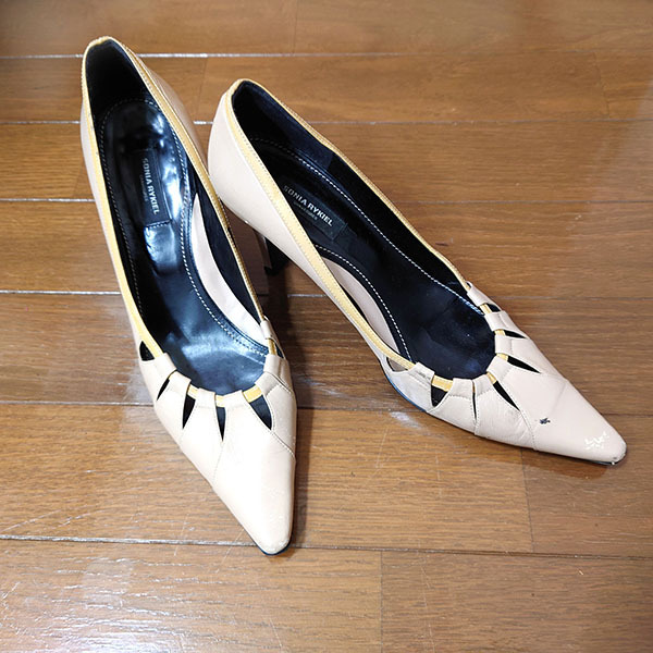 パンプス ヒール  SONIA RYKIEL ソニアリキエル 靴 レディース 36 USED 拍卖