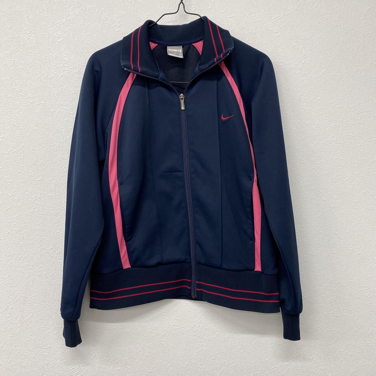 NIKE ナイキ レディース  ジャージ上着 ネイビー Mサイズ ◇24拍卖