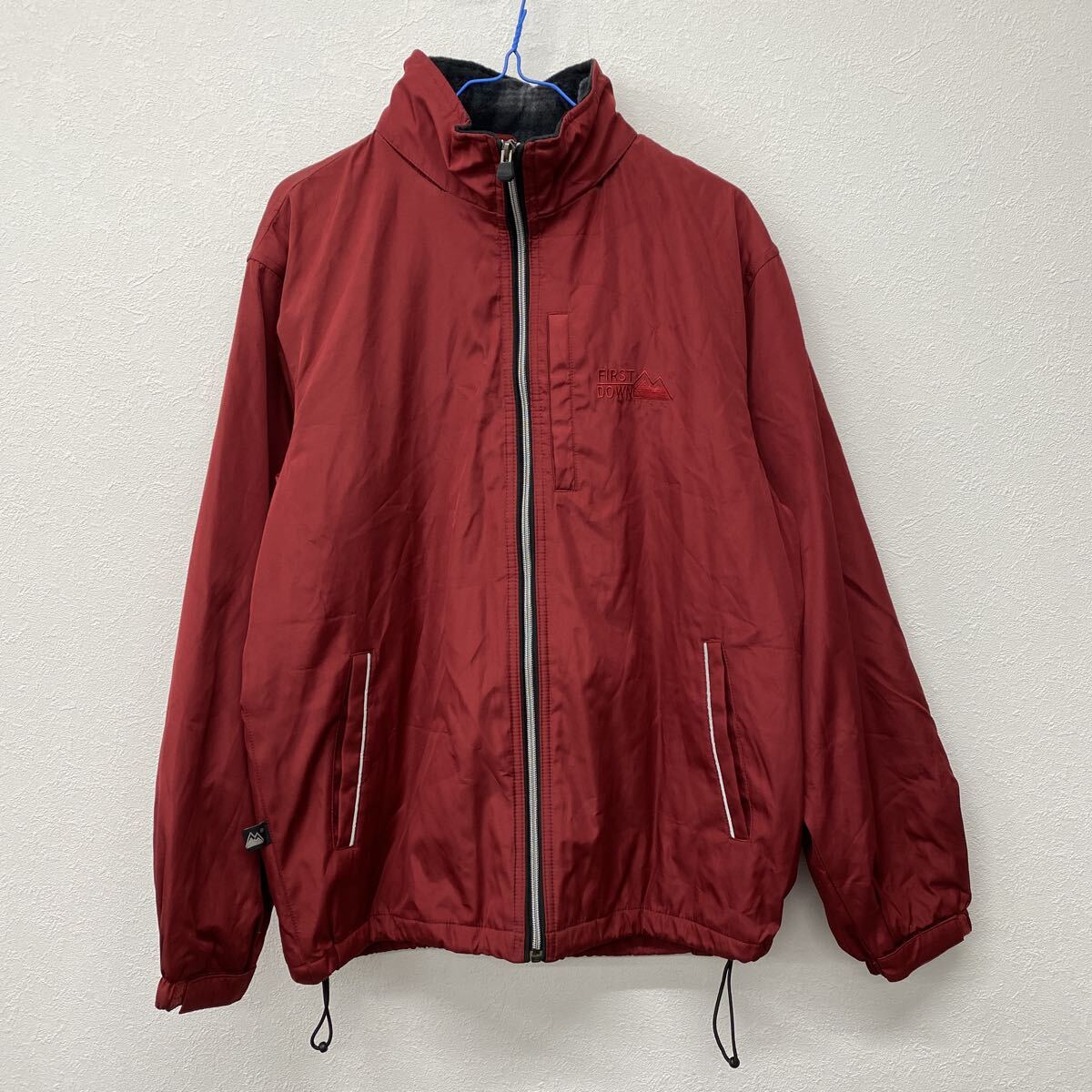 FIRST DOWN ファーストダウン ジャケット アウター 赤 M こ12拍卖