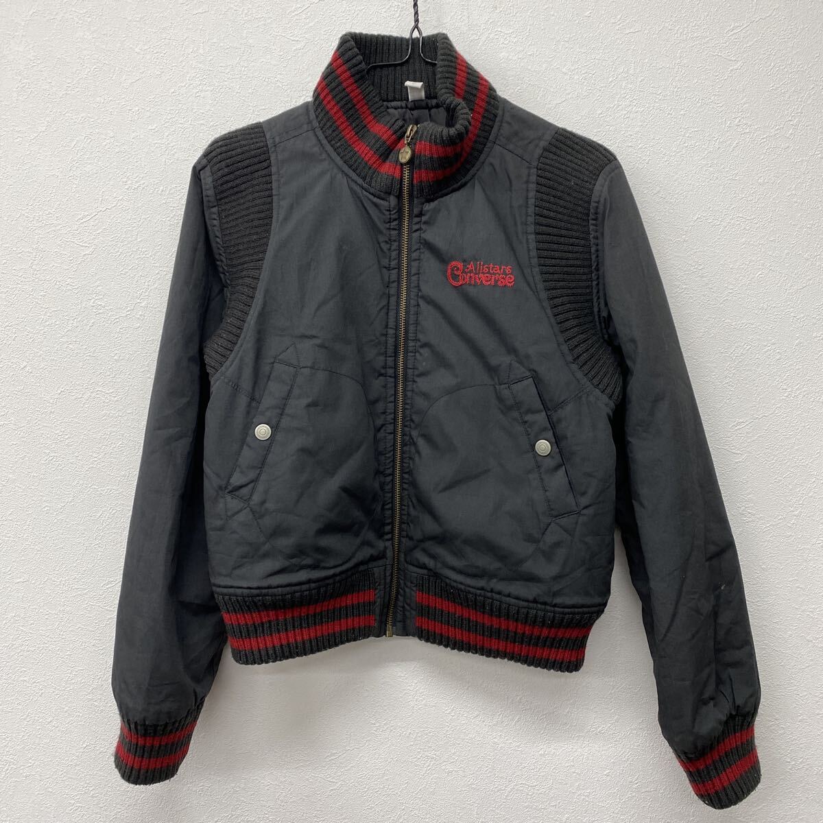 converse コンバース アウター ジャケット 黒 M キッズ こ13拍卖