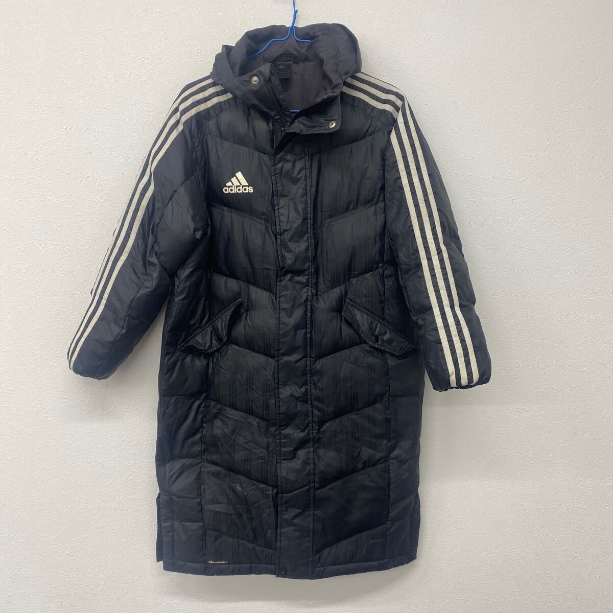 adidas アディダス メンズ  ベンチコート  150 ブラック ア25拍卖