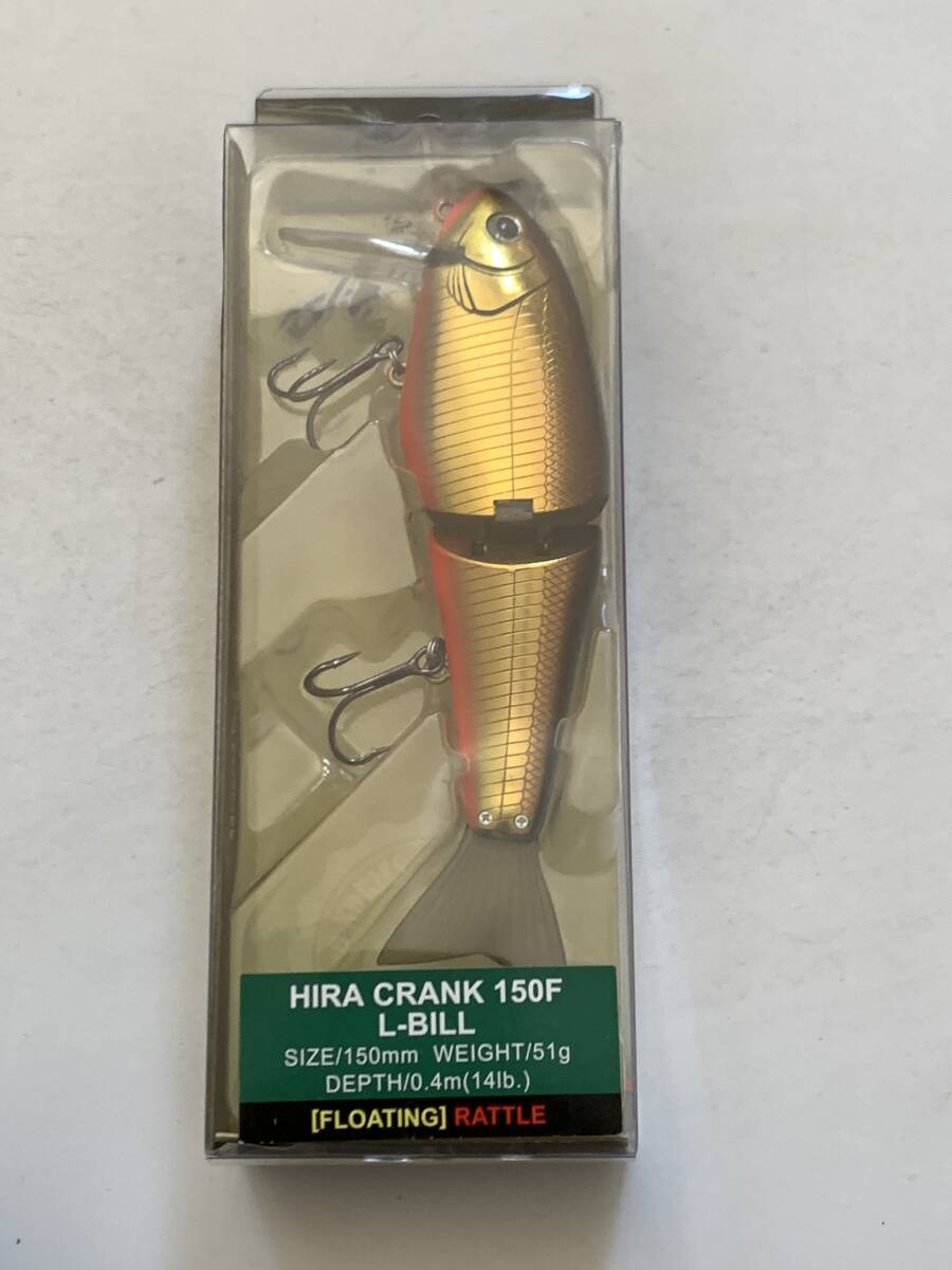 (TC) ノリーズ【ヒラクランク 150F L-BILL プレミアムゴールドシャッド】70902拍卖